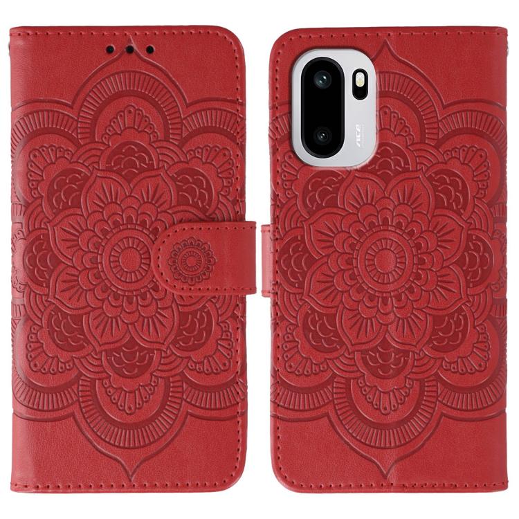 Sun Mandala Embossing Pattern Phone Leather Case, For OnePlus Ace 6, For OnePlus 15, For OnePlus Nord 5 / Ace 5 Ultra, For OnePlus Nord CE5 / Ace 5 Racing, For OnePlus Ace 5 / Ace 5 Pro / 13R, For OnePlus 13