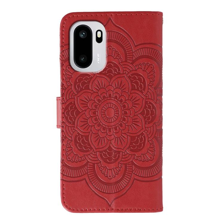 Sun Mandala Embossing Pattern Phone Leather Case, For OnePlus Ace 6, For OnePlus 15, For OnePlus Nord 5 / Ace 5 Ultra, For OnePlus Nord CE5 / Ace 5 Racing, For OnePlus Ace 5 / Ace 5 Pro / 13R, For OnePlus 13