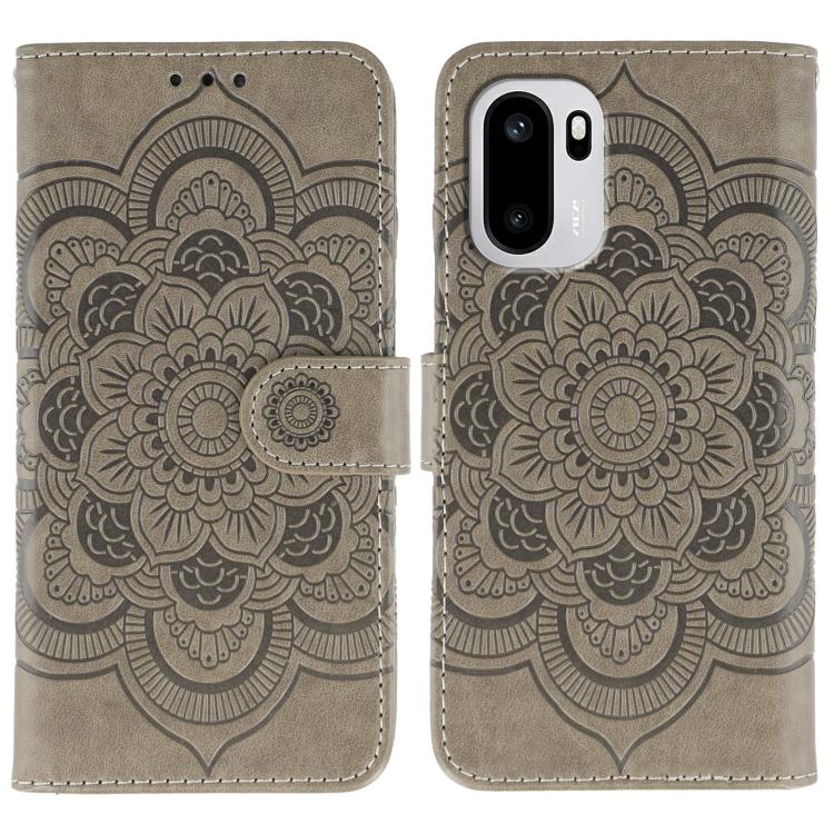 Sun Mandala Embossing Pattern Phone Leather Case, For OnePlus Ace 6, For OnePlus 15, For OnePlus Nord 5 / Ace 5 Ultra, For OnePlus Nord CE5 / Ace 5 Racing, For OnePlus Ace 5 / Ace 5 Pro / 13R, For OnePlus 13