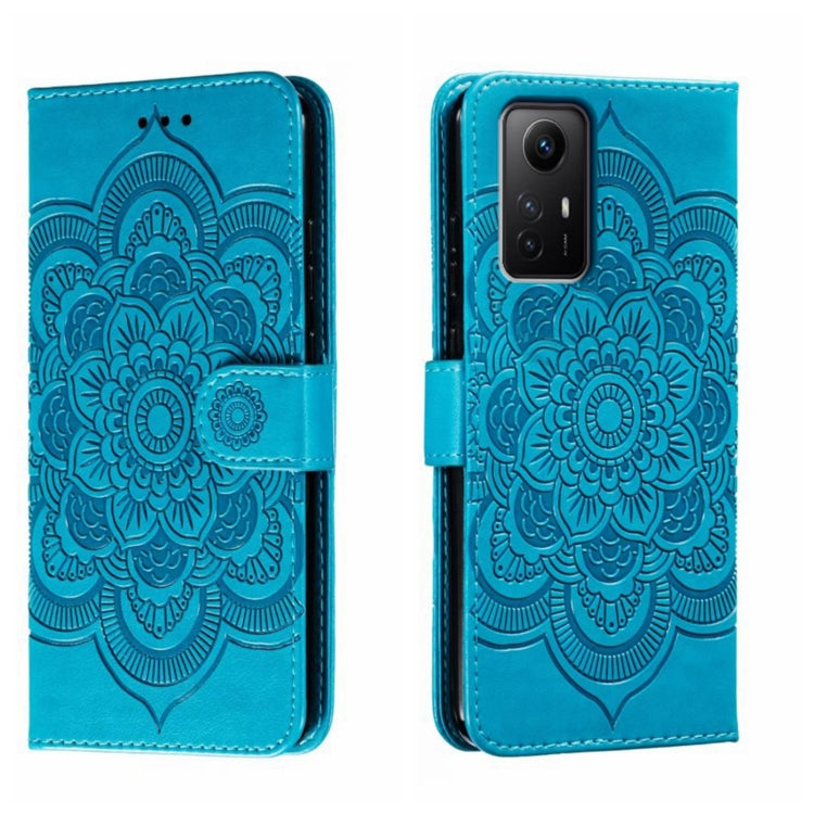 Sun Mandala Embossing Pattern Phone Leather Case, For Xiaomi Redmi Note 12S, For Xiaomi 13 Ultra