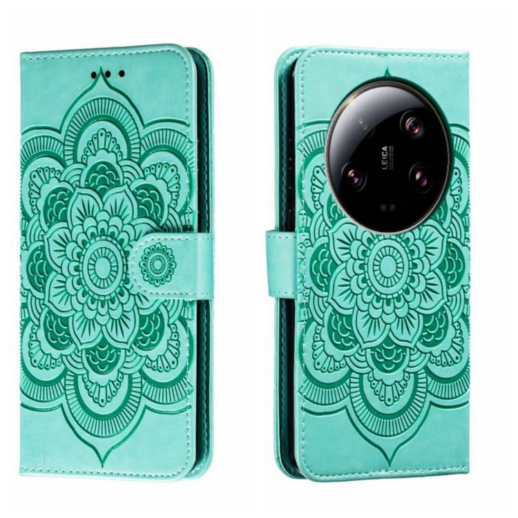 Sun Mandala Embossing Pattern Phone Leather Case, For Xiaomi Redmi Note 12S, For Xiaomi 13 Ultra