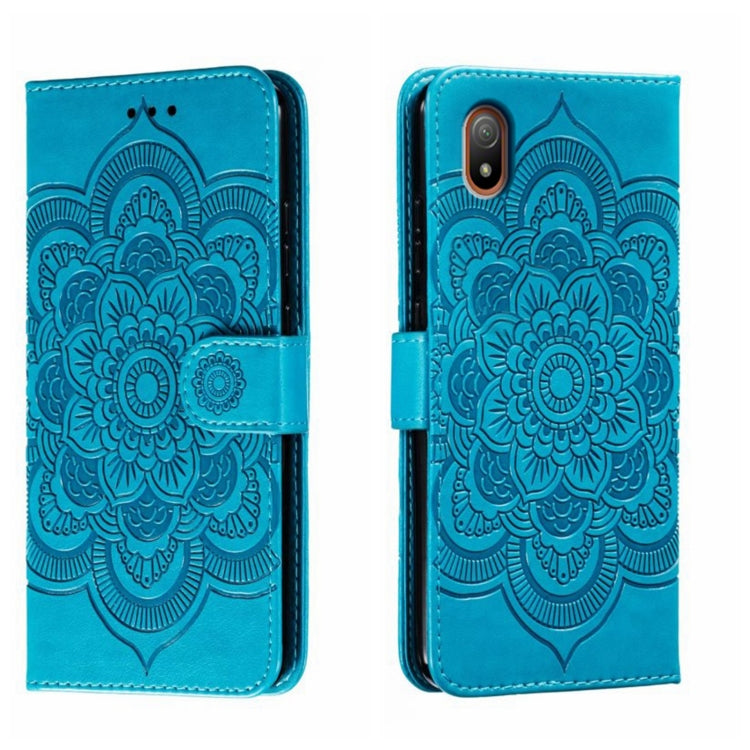 Sun Mandala Embossing Pattern Phone Leather Case, For Sony Xperia 10 VII, For Sony Xperia 1 V, For Sony Xperia 10 V, For Sony Xperia 5 IV, For Sony Xperia Ace III, For Sony Xperia 1 IV