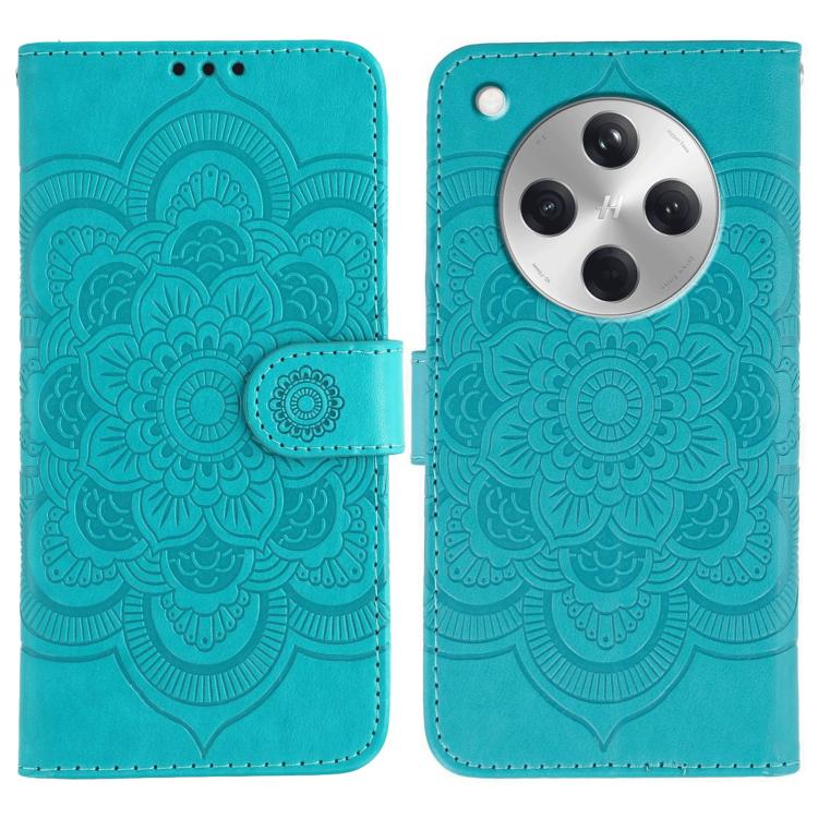 Sun Mandala Embossing Pattern Phone Leather Case, For OPPO Reno13 F, For OPPO Find X8, For OPPO K11, For OPPO Reno10 5G Global, For OPPO A78 4G, For OPPO Find X8 Pro