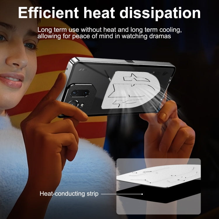 Metal Cooling Phone Case, For ASUS ROG Phone 9 / 9 Pro, For ASUS ROG Phone 8 / 8 Pro