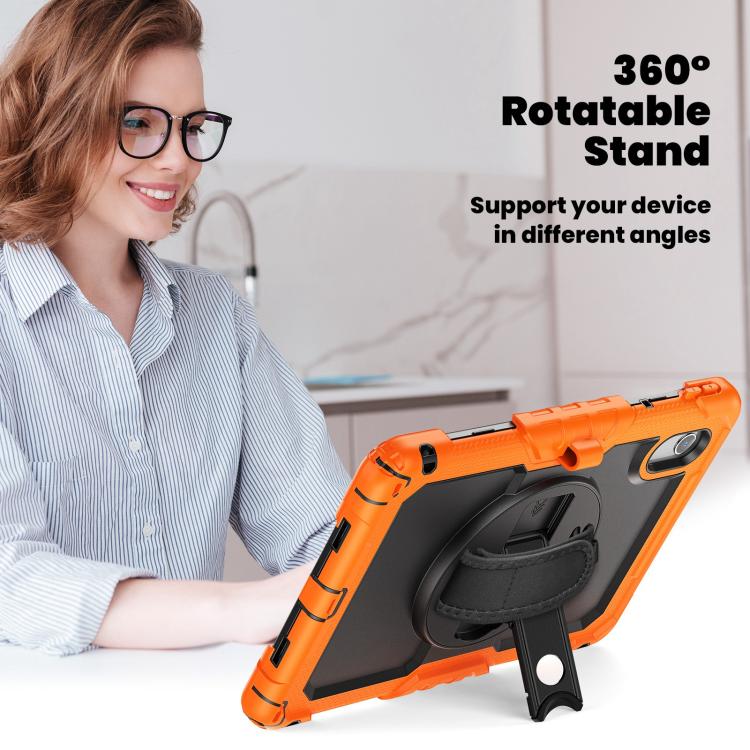 Silicone Hybrid PC Tablet Case with Shoulder Strap, For Lenovo Xiaoxin Pad 2024 / 2025
