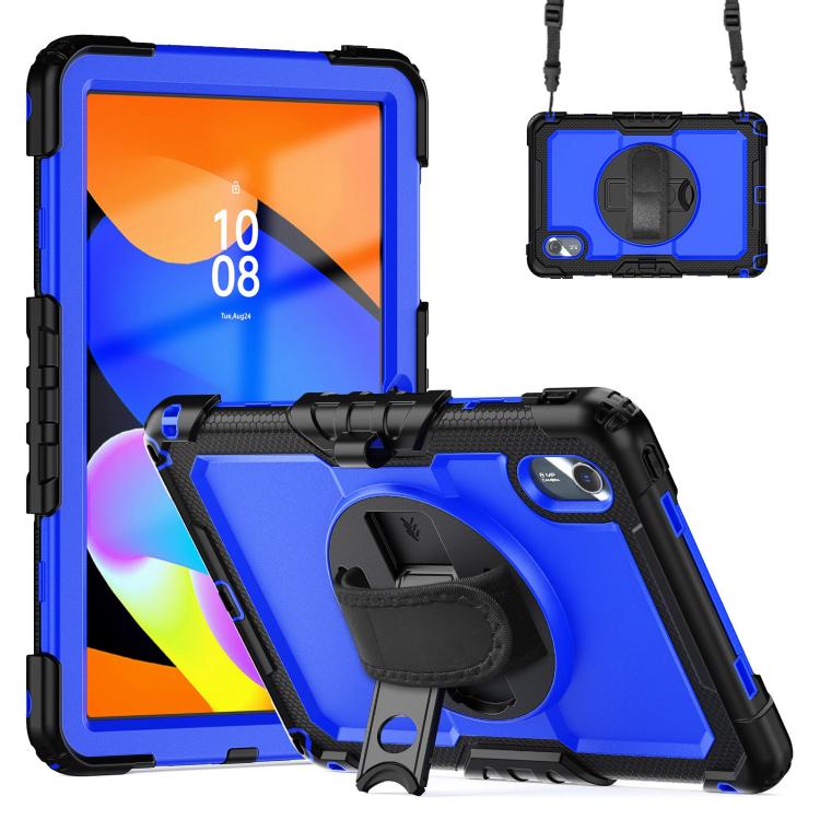 Silicone Hybrid PC Tablet Case with Shoulder Strap, For Lenovo Xiaoxin Pad 2024 / 2025