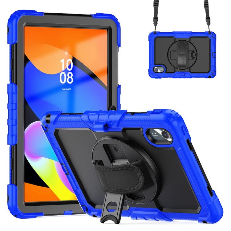 Silicone Hybrid PC Tablet Case with Shoulder Strap, For Lenovo Xiaoxin Pad 2024 / 2025