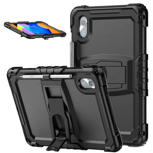 Silicone Hydric PC Tablet Case with Shoulder Strap & Holder, For Lenovo Xiaoxin Pad 11 2025 / 2024