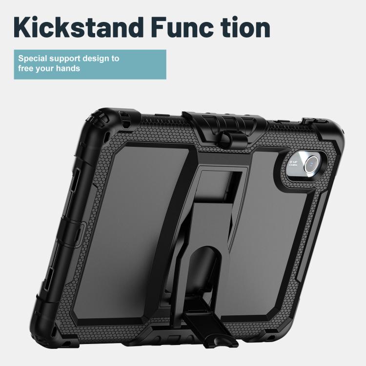 Silicone Hydric PC Tablet Case with Shoulder Strap & Holder, For Lenovo Xiaoxin Pad 11 2025 / 2024
