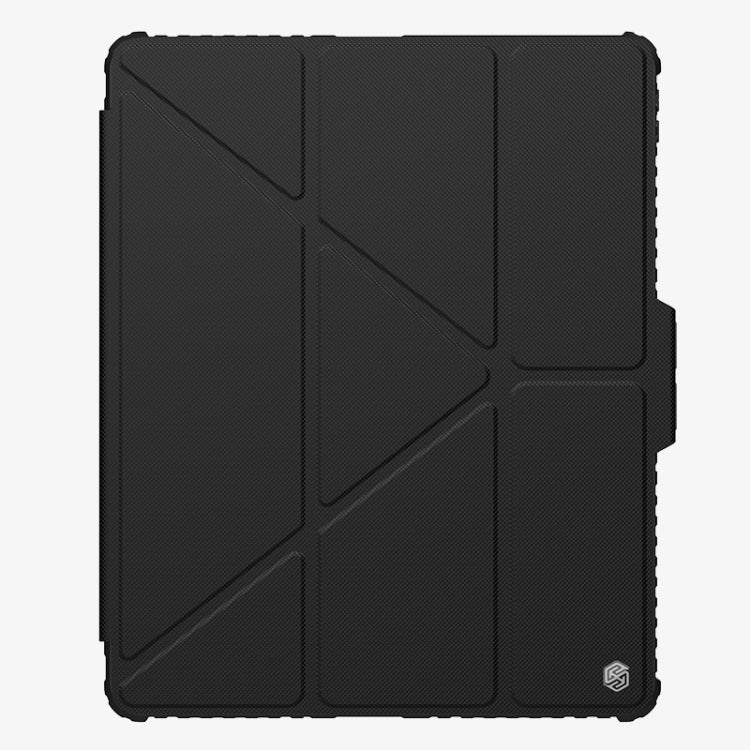 NILLKIN Bumper Pro Multi-angle Folding Style Tablet Leather Case, For iPad Air 13 2024 / 2025 / 2026, For iPad Pro 13 2025 / 2024, For iPad Pro 11 2025 / 2024