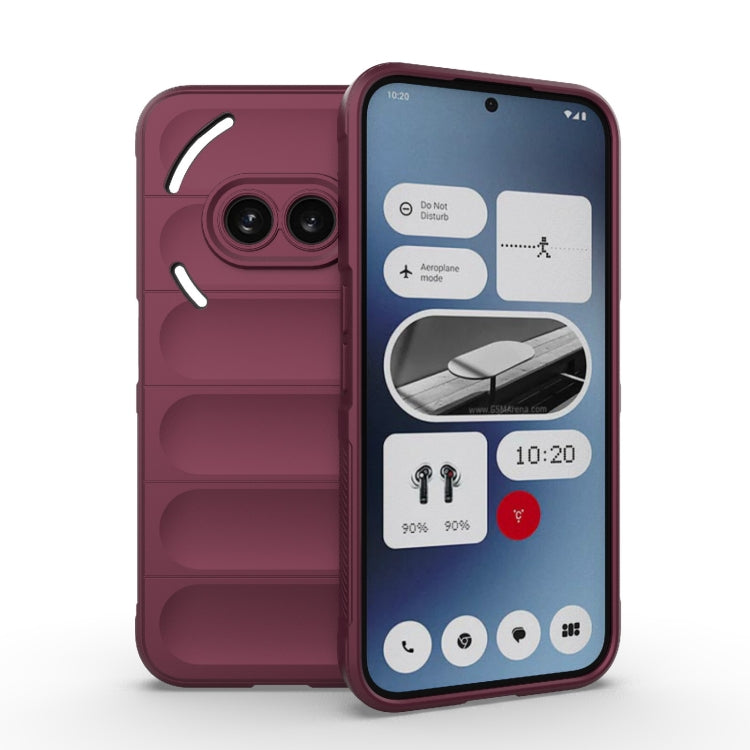 Magic Shield TPU + Flannel Phone Case, For Nothing Phone 2a