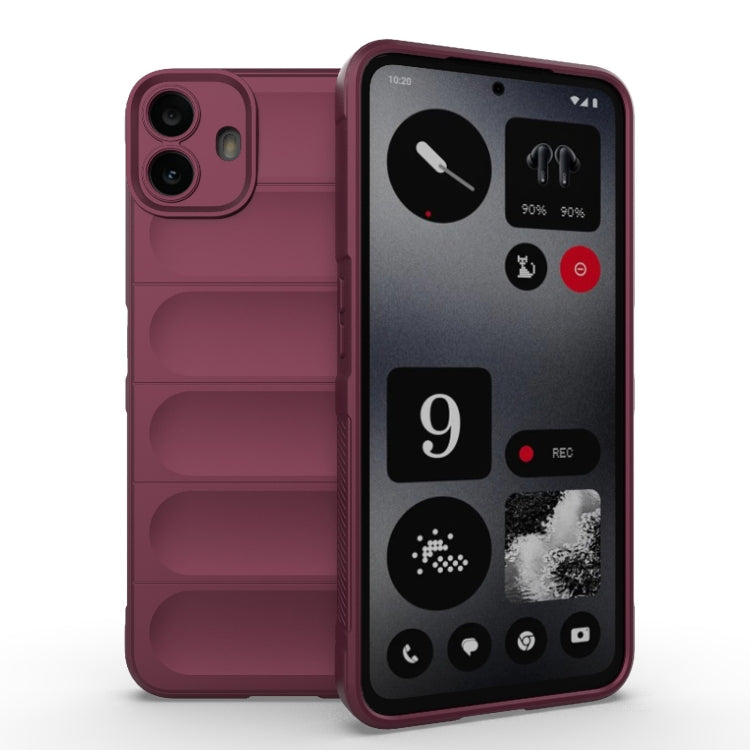 Magic Shield TPU + Flannel Phone Case, For Nothing CMF Phone 2 Pro 5G Global, For Nothing Phone 3a, For Nothing Phone 3a Pro, For Nothing CMF Phone 1