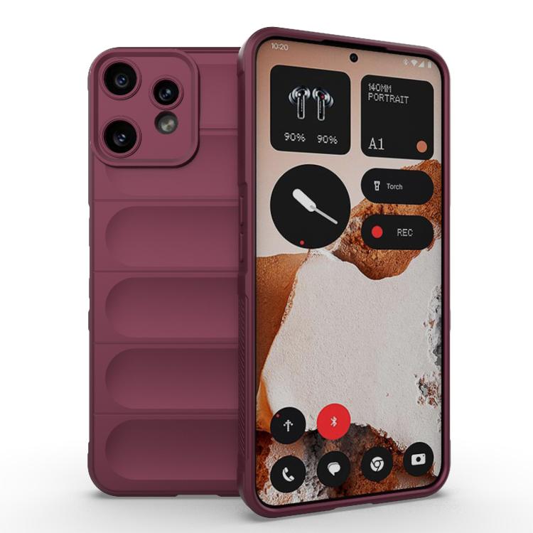 Magic Shield TPU + Flannel Phone Case, For Nothing CMF Phone 2 Pro 5G Global, For Nothing Phone 3a, For Nothing Phone 3a Pro, For Nothing CMF Phone 1
