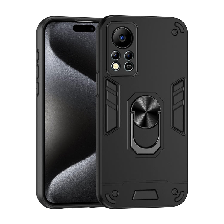 Shockproof Metal Ring Holder Phone Case, For Infinix Note 12 G96, For Infinix Zero 5G 2023, For Infinix Hot 11s NFC, For Infinix Smart 6, For Infinix Smart 5
