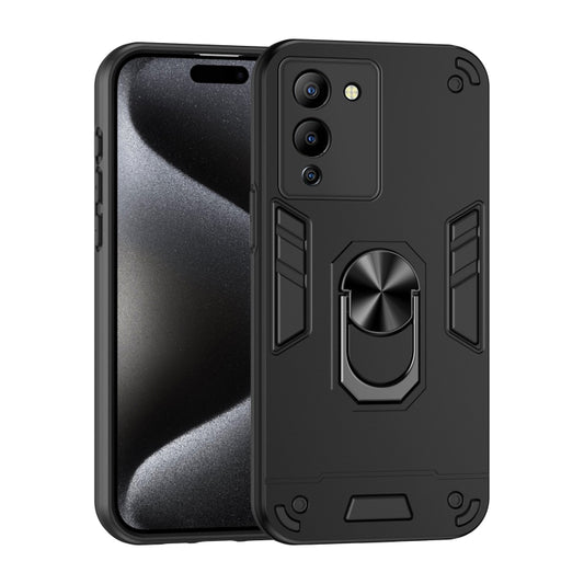 Shockproof Metal Ring Holder Phone Case, For Infinix Note 12 G96, For Infinix Zero 5G 2023, For Infinix Hot 11s NFC, For Infinix Smart 6, For Infinix Smart 5