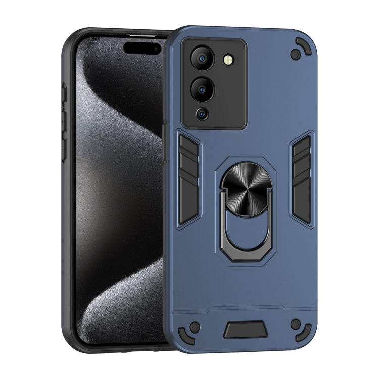 Shockproof Metal Ring Holder Phone Case, For Infinix Note 12 G96, For Infinix Zero 5G 2023, For Infinix Hot 11s NFC, For Infinix Smart 6, For Infinix Smart 5