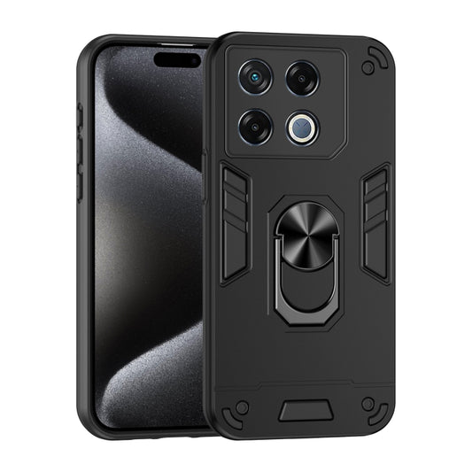 Shockproof Metal Ring Holder Phone Case, For Infinix GT 20 Pro, For Infinix Note 40 Pro 4G, For Infinix Note 40, For Infinix Smart 8, For Infinix Zero 30, For Infinix Zero 30 4G, For Infinix Note 30 Pro, For Infinix Note 30, For Infinix Note 30 VIP    ...