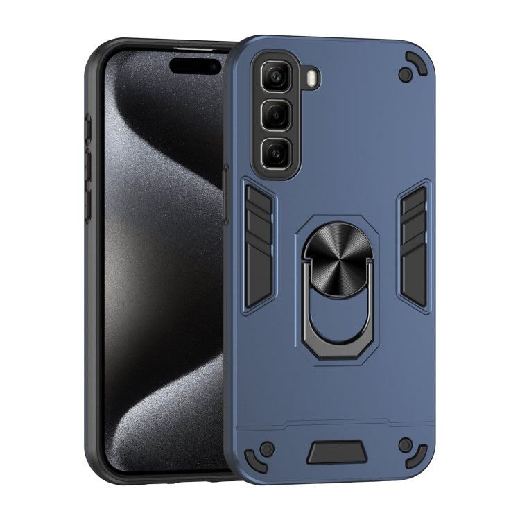 Shockproof Metal Ring Holder Phone Case, For Infinix Hot 60i 5G, For Infinix Hot 60 Pro+ 4G, For Infinix Hot 60i 4G, For Infinix Smart 10, For Infinix GT 30 Pro, For Infinix Note 50s, For Infinix Note 50x, For Infinix Note 50 Pro+                      ...