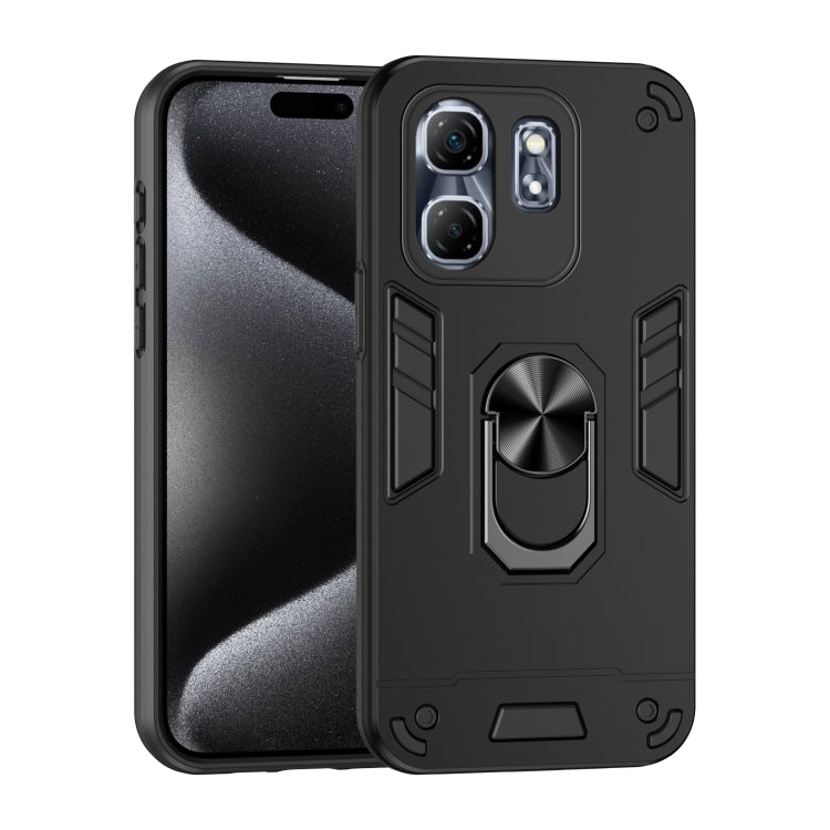 Shockproof Metal Ring Holder Phone Case, For Infinix Hot 60i 5G, For Infinix Hot 60 Pro+ 4G, For Infinix Hot 60i 4G, For Infinix Smart 10, For Infinix GT 30 Pro, For Infinix Note 50s, For Infinix Note 50x, For Infinix Note 50 Pro+                      ...