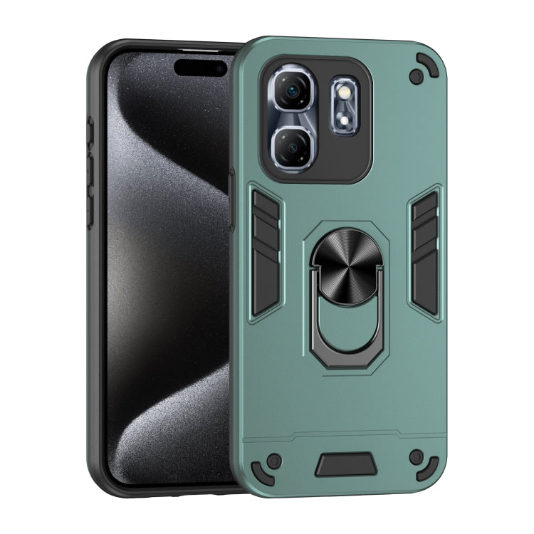 Shockproof Metal Ring Holder Phone Case, For Infinix Hot 60i 5G, For Infinix Hot 60 Pro+ 4G, For Infinix Hot 60i 4G, For Infinix Smart 10, For Infinix GT 30 Pro, For Infinix Note 50s, For Infinix Note 50x, For Infinix Note 50 Pro+                      ...
