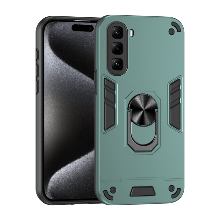 Shockproof Metal Ring Holder Phone Case, For Infinix Hot 60i 5G, For Infinix Hot 60 Pro+ 4G, For Infinix Hot 60i 4G, For Infinix Smart 10, For Infinix GT 30 Pro, For Infinix Note 50s, For Infinix Note 50x, For Infinix Note 50 Pro+                      ...
