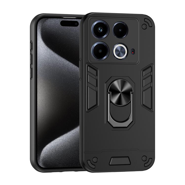 Shockproof Metal Ring Holder Phone Case, For Infinix Hot 60i 5G, For Infinix Hot 60 Pro+ 4G, For Infinix Hot 60i 4G, For Infinix Smart 10, For Infinix GT 30 Pro, For Infinix Note 50s, For Infinix Note 50x, For Infinix Note 50 Pro+                      ...