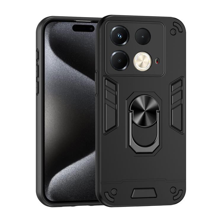 Shockproof Metal Ring Holder Phone Case, For Infinix Hot 60i 5G, For Infinix Hot 60 Pro+ 4G, For Infinix Hot 60i 4G, For Infinix Smart 10, For Infinix GT 30 Pro, For Infinix Note 50s, For Infinix Note 50x, For Infinix Note 50 Pro+                      ...