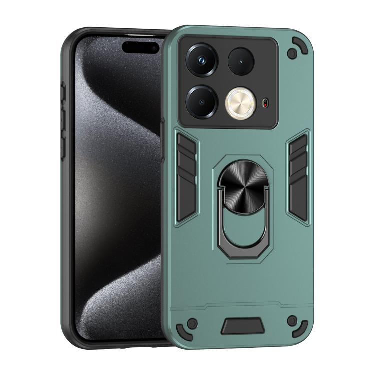 Shockproof Metal Ring Holder Phone Case, For Infinix Hot 60i 5G, For Infinix Hot 60 Pro+ 4G, For Infinix Hot 60i 4G, For Infinix Smart 10, For Infinix GT 30 Pro, For Infinix Note 50s, For Infinix Note 50x, For Infinix Note 50 Pro+                      ...