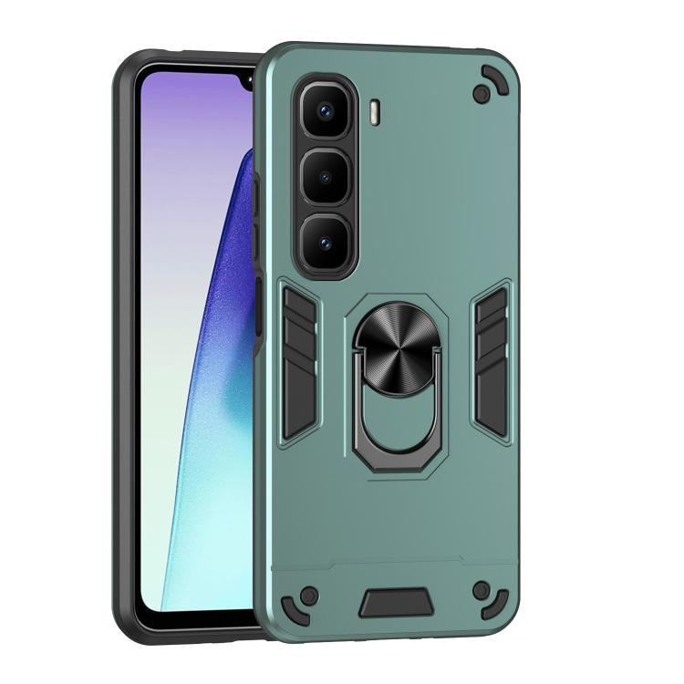 Shockproof Metal Ring Holder Phone Case, For Infinix Hot 60i 5G, For Infinix Hot 60 Pro+ 4G, For Infinix Hot 60i 4G, For Infinix Smart 10, For Infinix GT 30 Pro, For Infinix Note 50s, For Infinix Note 50x, For Infinix Note 50 Pro+                      ...