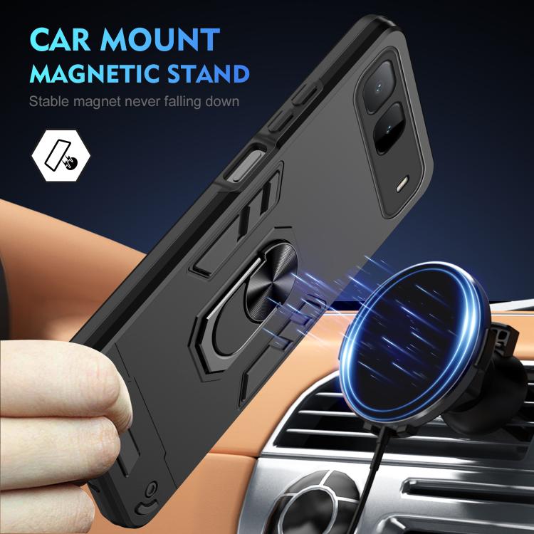 Shockproof Metal Ring Holder Phone Case, For Infinix Hot 60i 5G, For Infinix Hot 60 Pro+ 4G, For Infinix Hot 60i 4G, For Infinix Smart 10, For Infinix GT 30 Pro, For Infinix Note 50s, For Infinix Note 50x, For Infinix Note 50 Pro+                      ...