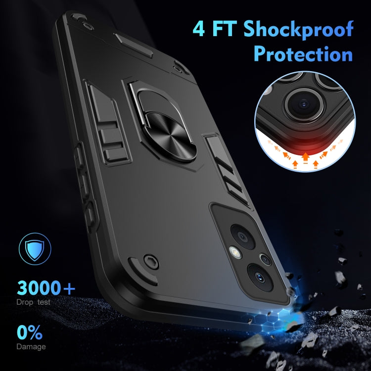 Shockproof Metal Ring Holder Phone Case, For OPPO Reno7 Z 5G, For OPPO Reno6 Lite, For OPPO A16, For OPPO A74 5G, For OPPO F19 Pro+, For OPPO A79 5G, For OPPO A59 5G