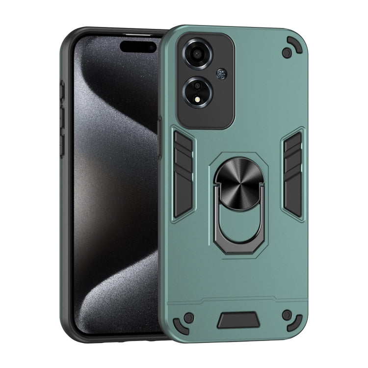 Shockproof Metal Ring Holder Phone Case, For OPPO Reno7 Z 5G, For OPPO Reno6 Lite, For OPPO A16, For OPPO A74 5G, For OPPO F19 Pro+, For OPPO A79 5G, For OPPO A59 5G
