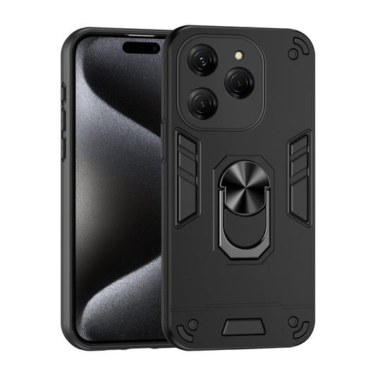 Shockproof Metal Ring Holder Phone Case, For Tecno Spark 20 Pro, For Tecno Spark 20, For Tecno Spark Go 2024, For Tecno Pova 5 Pro, For Tecno Pova Neo 3, For Tecno Pova 5, For Tecno Camon 20 Pro 5G, For Tecno Camon 20 Pro 4G, For Tecno Spark 10 5G     ...