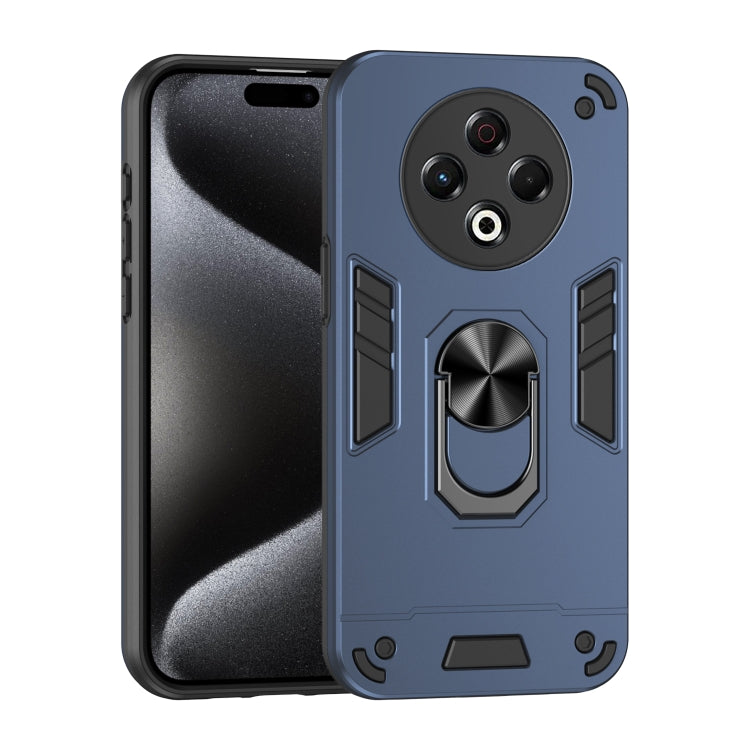 Shockproof Metal Ring Holder Phone Case, For Tecno Pova Slim 5G / Spark Slim 4G, For Tecno Pova 7 5G, For Tecno Pova 7 Ultra 5G, For Tecno Pova 7 4G, For Tecno Camon 40 Pro 4G, For Tecno Camon 40, For Tecno Camon 40 Pro 5G, For Tecno Camon 30S / 30S Pr...