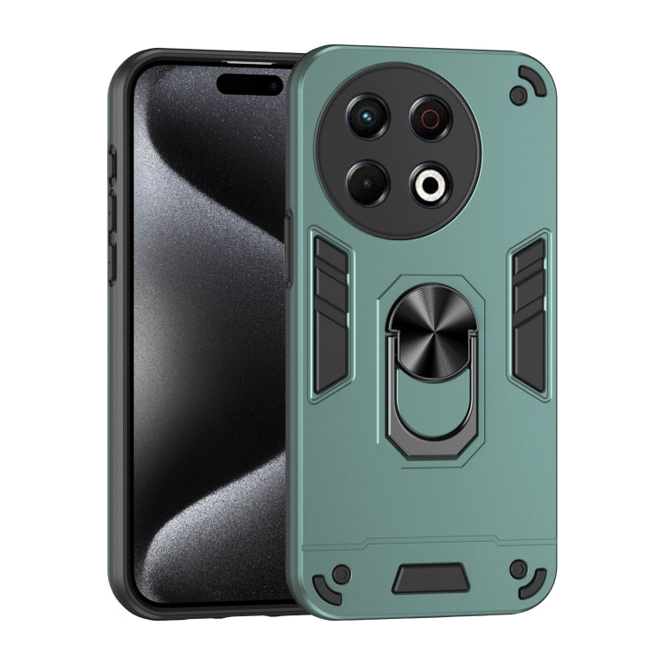 Shockproof Metal Ring Holder Phone Case, For Tecno Pova Slim 5G / Spark Slim 4G, For Tecno Pova 7 5G, For Tecno Pova 7 Ultra 5G, For Tecno Pova 7 4G, For Tecno Camon 40 Pro 4G, For Tecno Camon 40, For Tecno Camon 40 Pro 5G, For Tecno Camon 30S / 30S Pr...