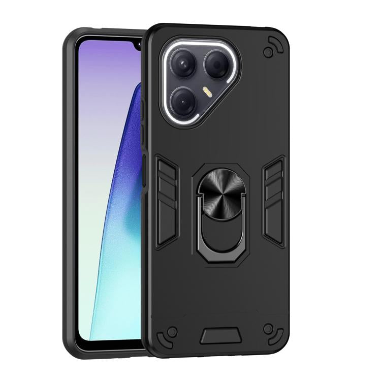 Shockproof Metal Ring Holder Phone Case, For Tecno Pova Slim 5G / Spark Slim 4G, For Tecno Pova 7 5G, For Tecno Pova 7 Ultra 5G, For Tecno Pova 7 4G, For Tecno Camon 40 Pro 4G, For Tecno Camon 40, For Tecno Camon 40 Pro 5G, For Tecno Camon 30S / 30S Pr...