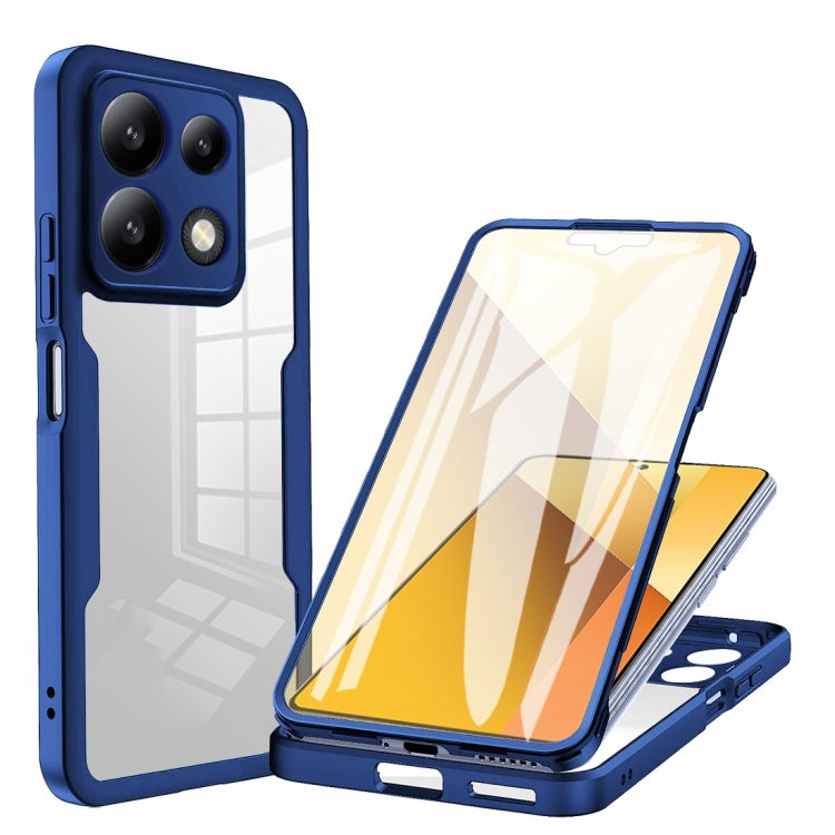 Acrylic + TPU 360 Degrees Full Coverage Phone Case, For Xiaomi Redmi Note 13 Pro 4G, For Xiaomi Redmi Note 13 4G, For Xiaomi Redmi Note 13 5G, For Xiaomi Redmi Note 13 Pro+ 5G, For Xiaomi Redmi Note 13 Pro 5G