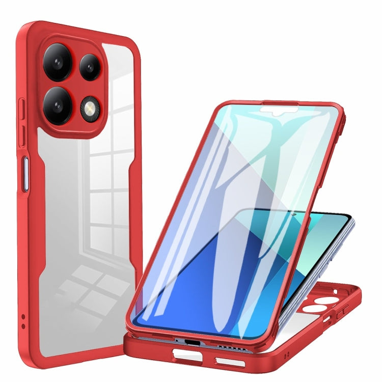 Acrylic + TPU 360 Degrees Full Coverage Phone Case, For Xiaomi Redmi Note 13 Pro 4G, For Xiaomi Redmi Note 13 4G, For Xiaomi Redmi Note 13 5G, For Xiaomi Redmi Note 13 Pro+ 5G, For Xiaomi Redmi Note 13 Pro 5G