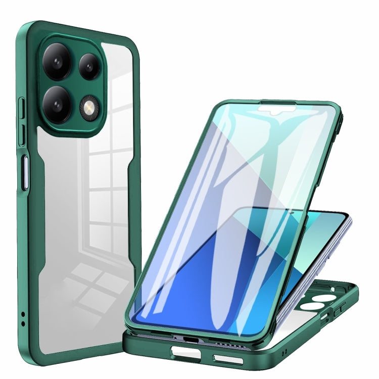 Acrylic + TPU 360 Degrees Full Coverage Phone Case, For Xiaomi Redmi Note 13 Pro 4G, For Xiaomi Redmi Note 13 4G, For Xiaomi Redmi Note 13 5G, For Xiaomi Redmi Note 13 Pro+ 5G, For Xiaomi Redmi Note 13 Pro 5G