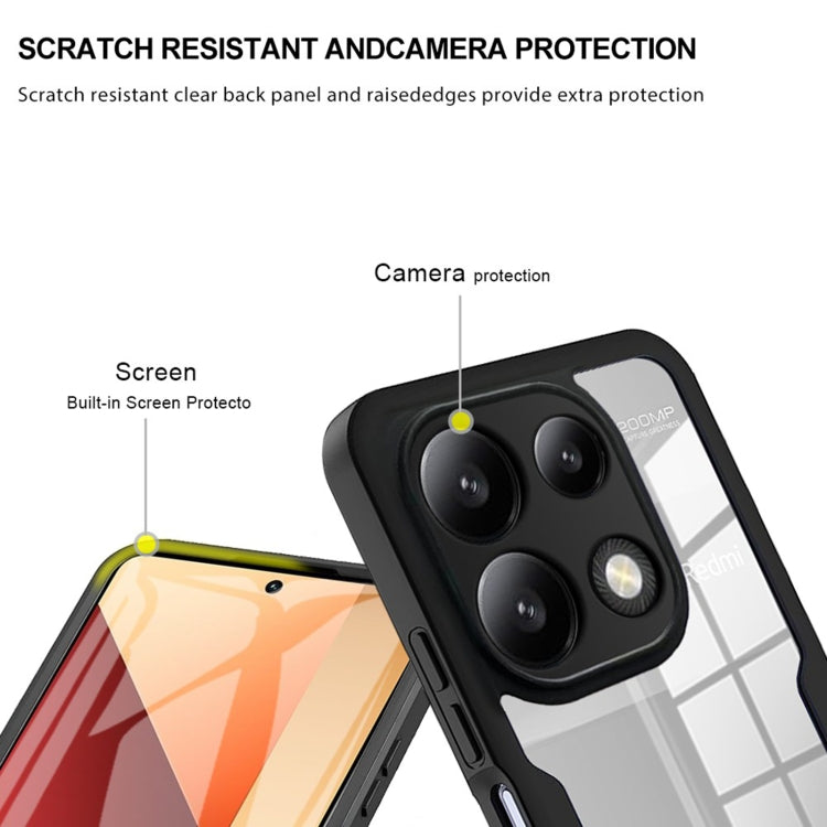Acrylic + TPU 360 Degrees Full Coverage Phone Case, For Xiaomi Redmi Note 13 Pro 4G, For Xiaomi Redmi Note 13 4G, For Xiaomi Redmi Note 13 5G, For Xiaomi Redmi Note 13 Pro+ 5G, For Xiaomi Redmi Note 13 Pro 5G