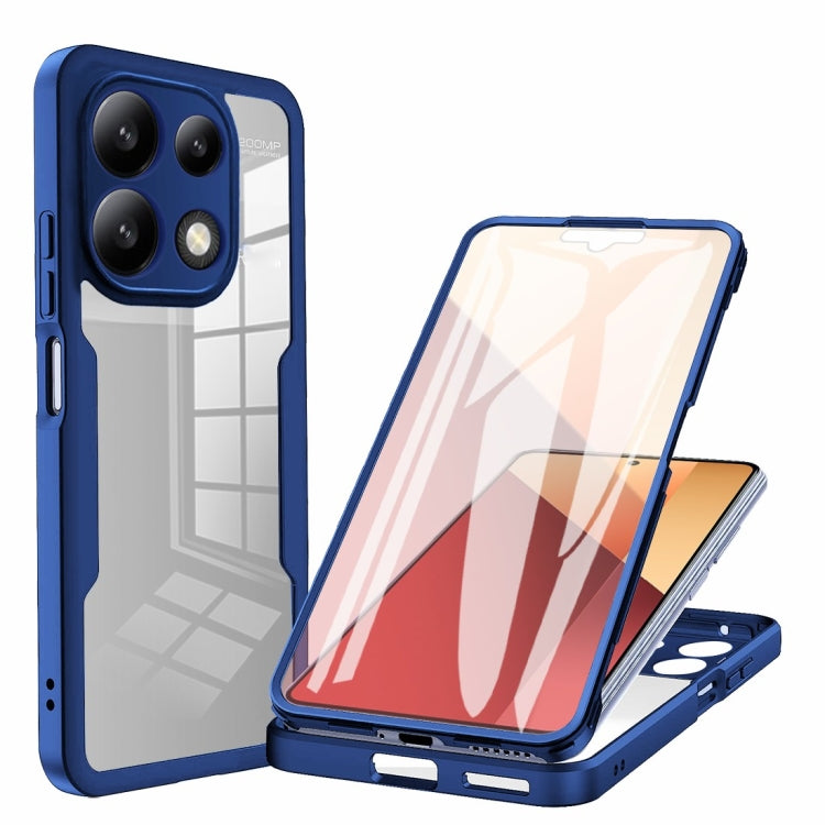 Acrylic + TPU 360 Degrees Full Coverage Phone Case, For Xiaomi Redmi Note 13 Pro 4G, For Xiaomi Redmi Note 13 4G, For Xiaomi Redmi Note 13 5G, For Xiaomi Redmi Note 13 Pro+ 5G, For Xiaomi Redmi Note 13 Pro 5G