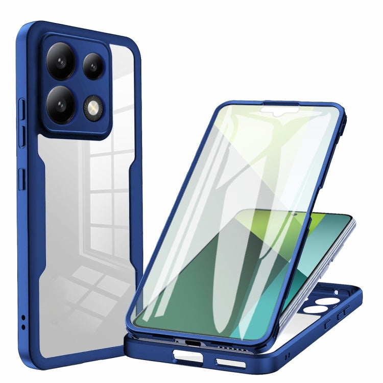 Acrylic + TPU 360 Degrees Full Coverage Phone Case, For Xiaomi Redmi Note 13 Pro 4G, For Xiaomi Redmi Note 13 4G, For Xiaomi Redmi Note 13 5G, For Xiaomi Redmi Note 13 Pro+ 5G, For Xiaomi Redmi Note 13 Pro 5G