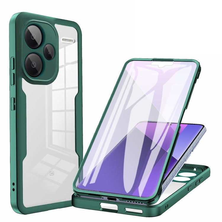 Acrylic + TPU 360 Degrees Full Coverage Phone Case, For Xiaomi Redmi Note 13 Pro 4G, For Xiaomi Redmi Note 13 4G, For Xiaomi Redmi Note 13 5G, For Xiaomi Redmi Note 13 Pro+ 5G, For Xiaomi Redmi Note 13 Pro 5G