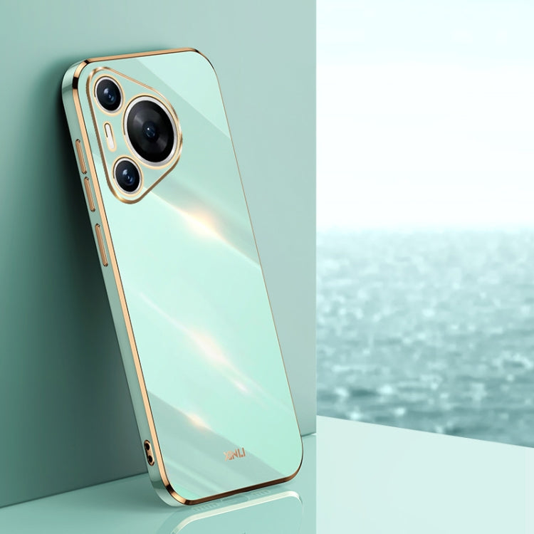 XINLI Straight 6D Plating Gold Edge TPU Phone Case, For Huawei Mate 70 Pro / 70 Pro+, For Huawei Mate 70, For Huawei Nova 13 Pro, For Huawei Pura 70 Ultra, For Huawei Nova 12 SE, For Huawei Pura 70 Pro / Pura 70 Pro+