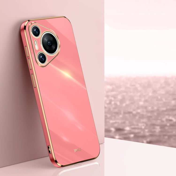 XINLI Straight 6D Plating Gold Edge TPU Phone Case, For Huawei Mate 70 Pro / 70 Pro+, For Huawei Mate 70, For Huawei Nova 13 Pro, For Huawei Pura 70 Ultra, For Huawei Nova 12 SE, For Huawei Pura 70 Pro / Pura 70 Pro+