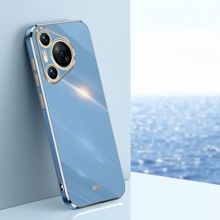 XINLI Straight 6D Plating Gold Edge TPU Phone Case, For Huawei Mate 70 Pro / 70 Pro+, For Huawei Mate 70, For Huawei Nova 13 Pro, For Huawei Pura 70 Ultra, For Huawei Nova 12 SE, For Huawei Pura 70 Pro / Pura 70 Pro+