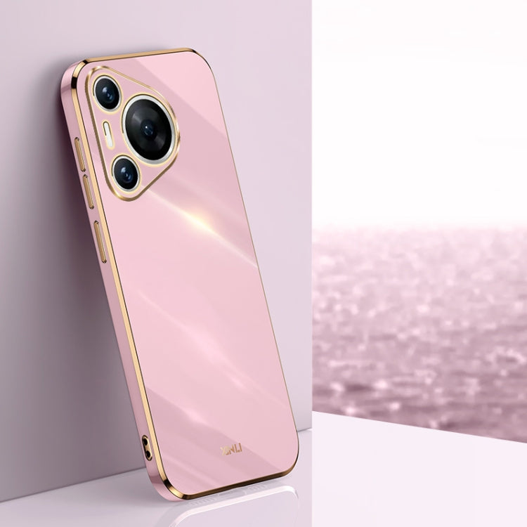 XINLI Straight 6D Plating Gold Edge TPU Phone Case, For Huawei Mate 70 Pro / 70 Pro+, For Huawei Mate 70, For Huawei Nova 13 Pro, For Huawei Pura 70 Ultra, For Huawei Nova 12 SE, For Huawei Pura 70 Pro / Pura 70 Pro+