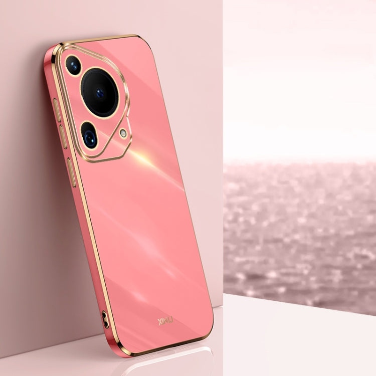 XINLI Straight 6D Plating Gold Edge TPU Phone Case, For Huawei Mate 70 Pro / 70 Pro+, For Huawei Mate 70, For Huawei Nova 13 Pro, For Huawei Pura 70 Ultra, For Huawei Nova 12 SE, For Huawei Pura 70 Pro / Pura 70 Pro+
