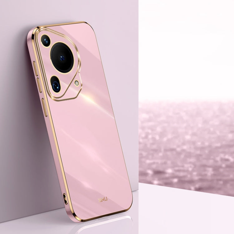 XINLI Straight 6D Plating Gold Edge TPU Phone Case, For Huawei Mate 70 Pro / 70 Pro+, For Huawei Mate 70, For Huawei Nova 13 Pro, For Huawei Pura 70 Ultra, For Huawei Nova 12 SE, For Huawei Pura 70 Pro / Pura 70 Pro+