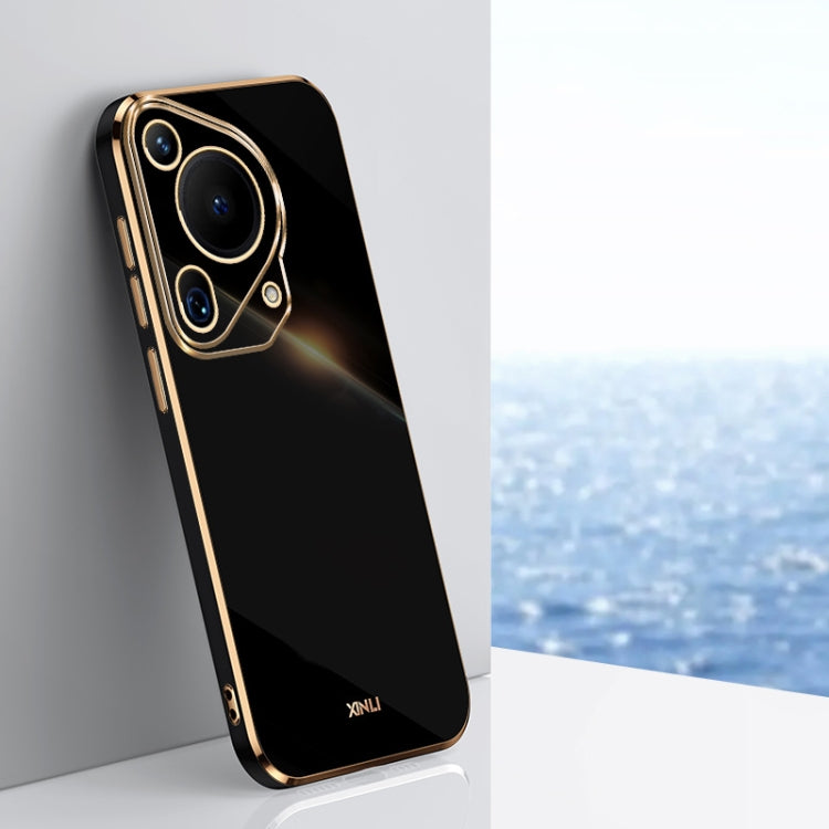XINLI Straight 6D Plating Gold Edge TPU Phone Case, For Huawei Mate 70 Pro / 70 Pro+, For Huawei Mate 70, For Huawei Nova 13 Pro, For Huawei Pura 70 Ultra, For Huawei Nova 12 SE, For Huawei Pura 70 Pro / Pura 70 Pro+